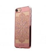 Чехол кейс iPhone 7 и iPhone 8 Rayout Crystal c многоцветными кристаллами Swarovski (силикон)