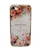 Чехол ТПУ Romantic со стразами сбоку для iPhone 7