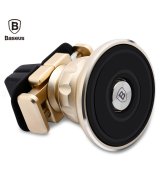 Универсальный автомобильный магнитный держатель Baseus Magnet Car Mount золото