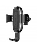 Baseus Gravity Car Phone Holder QI Wireless Charger Dashboard Mount Bracket