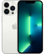 Apple iPhone 13 Pro, 128 ГБ, серебристый (MLW23)