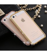 Чехол-бампер Newsh Metal Bumper diamond for Samsung Galaxy S4
