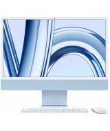Apple iMac 24" Retina 4,5K, M3 (8C CPU, 10C GPU, 2023), 8 ГБ, 256 ГБ SSD, синий (MQRQ3)