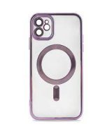 Силиконовый чехол на iPhone 15 / 15 Plus Magsafe противоударный