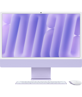 Apple iMac 24" Retina 4,5K (M4 10C CPU, 10C GPU, 2024), 16 ГБ, 512 ГБ SSD, фиолетовый