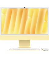 Apple iMac 24" Retina 4,5K, M3 (8C CPU, 10C GPU, 2023), 16 ГБ, 1 ТБ SSD, жёлтый