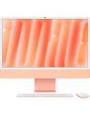 Apple iMac 24" Retina 4,5K, M3 (8C CPU, 10C GPU, 2023), 24 ГБ, 1 ТБ SSD, оранжевый
