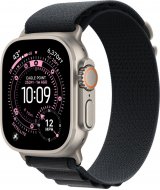 Умные часы Apple Watch Ultra 3 LTE 49 мм (титановый корпус, природный/черный, текстильный ремешёк размера S)