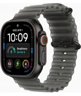 Умные часы Apple Watch Ultra 4 LTE 49 мм (титановый корпус, черный/черный, ремешок из эластомера)